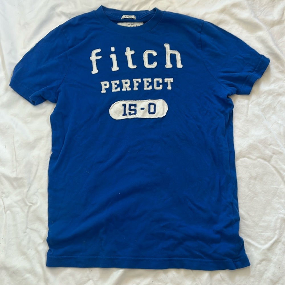 Blue Abercrombie & Fitch Unisex T-Shirt
